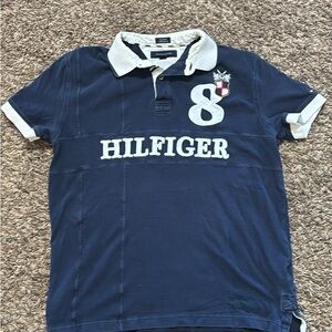 Tommy Hilfiger VINTAGE Navy Polo Shirt
